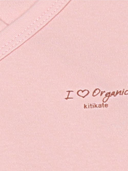 Kitikate | Body Manches Courtes en Coton Bio - BASIC - Kiabi