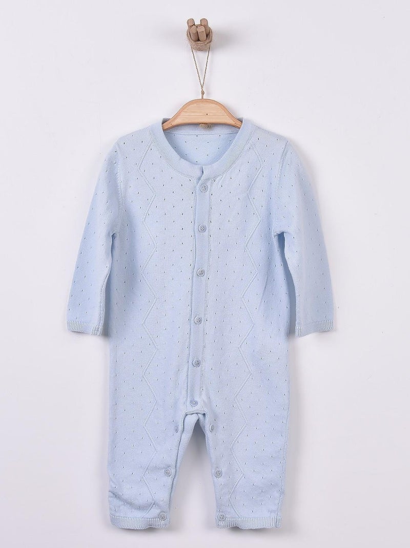 Kitikate | Combinaison bébé en tricot Bleu - Kiabi