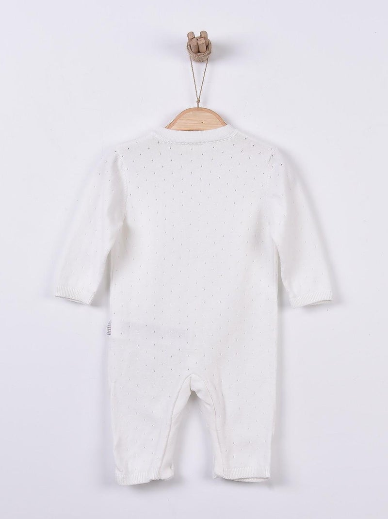 Kitikate | Combinaison bébé en tricot Ecru - Kiabi