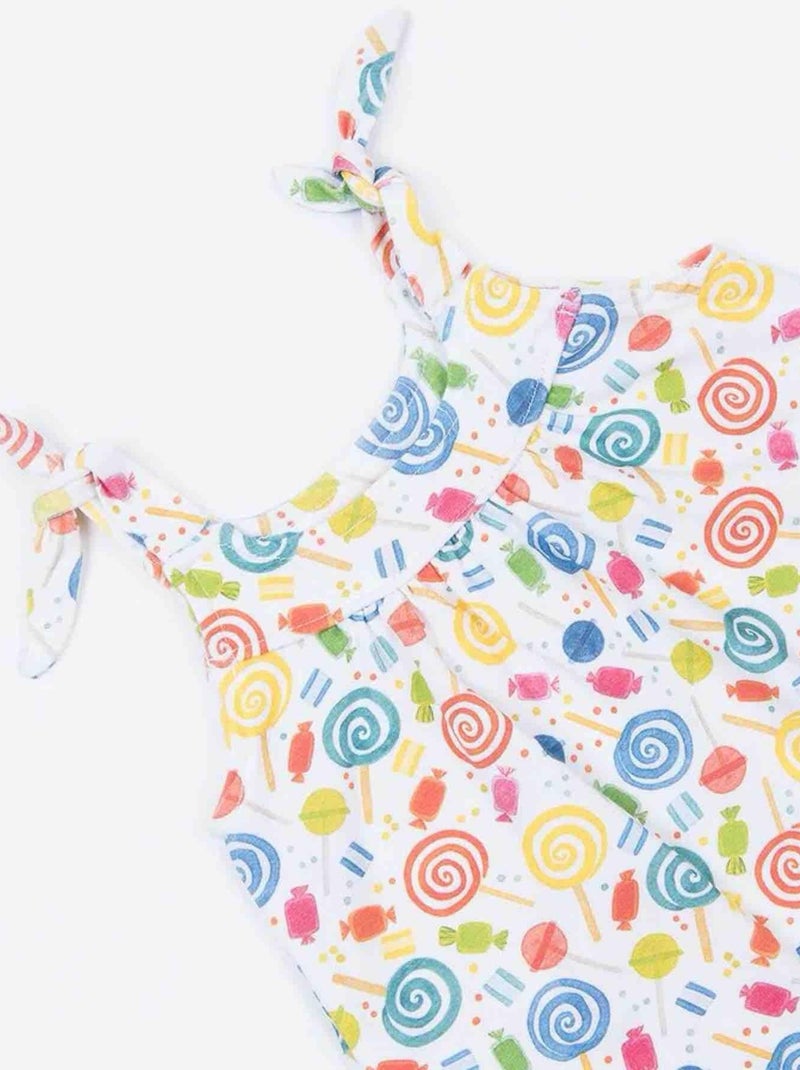 Kitikate | Combishort bébé fille  Candy Multicolore - Kiabi