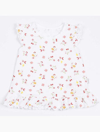 Kitikate | Ensemble t-shirt et short bébé Cerise