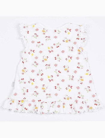 Kitikate | Ensemble t-shirt et short bébé Cerise