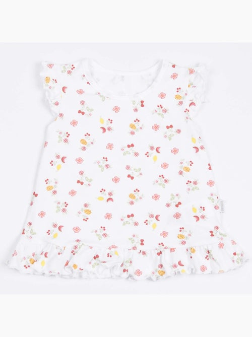Kitikate | Ensemble t-shirt et short bébé  Cerise - Kiabi