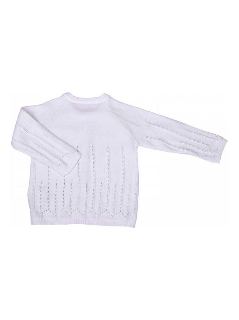 Kitikate | Gilet bébé en tricot  LUNA Ecru - Kiabi