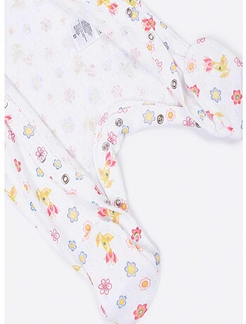 Kitikate|Dors-bien bébé en coton jacquard biologique Iris