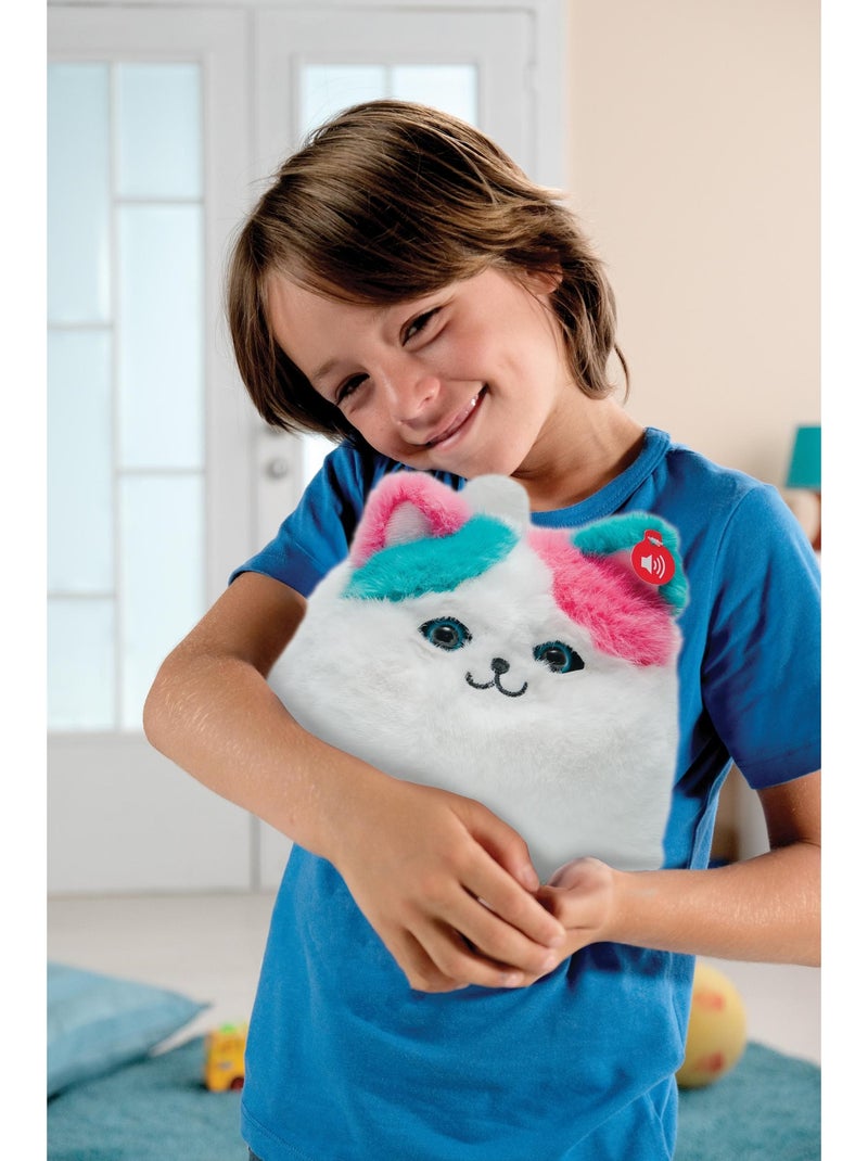 Kitp1 moka - hug-me cat, là où les câlins prennent vie ! Blanc - Kiabi