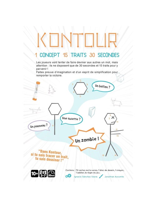Kontour jeu de réflexion - Kiabi