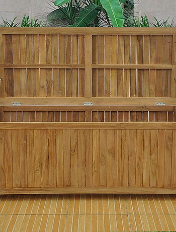 Kotak - Coffre de rangement teck