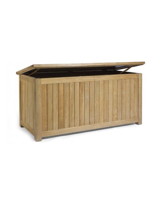 KOTAK Coffre de rangement teck - Kiabi