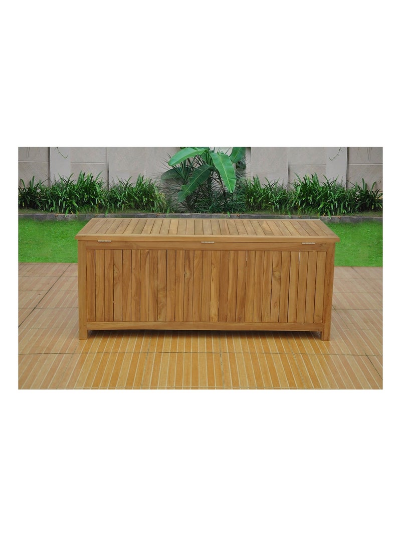 KOTAK Coffre de rangement teck Marron - Kiabi