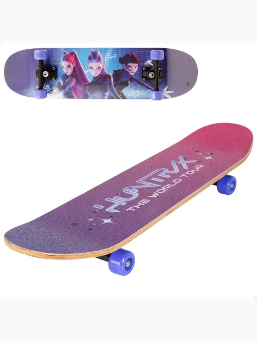 Kpop demon hunters skateboard en bois poids max. 50 kg + 5 ans - Kiabi Kpop demon hunters skateboard en bois poids max. 50 kg + 5 ans - Kiabi