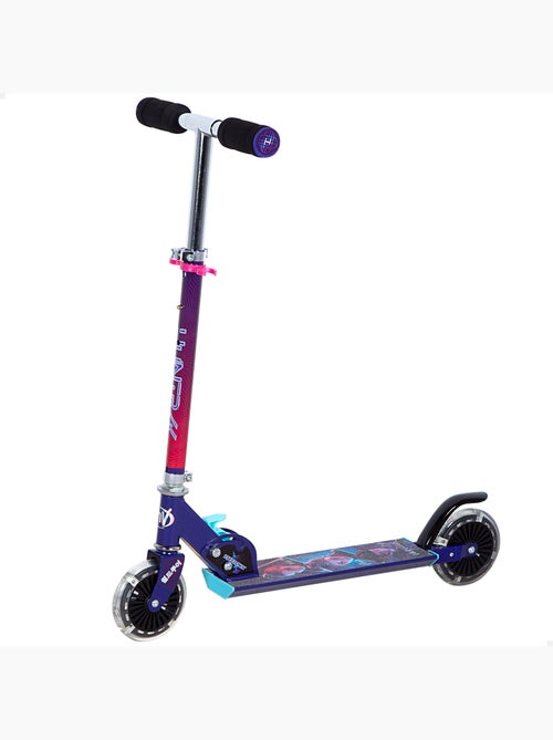 Kpop demon hunters trottinette pliable à 2 roues avec lumières - Kiabi Kpop demon hunters trottinette pliable à 2 roues avec lumières - Kiabi