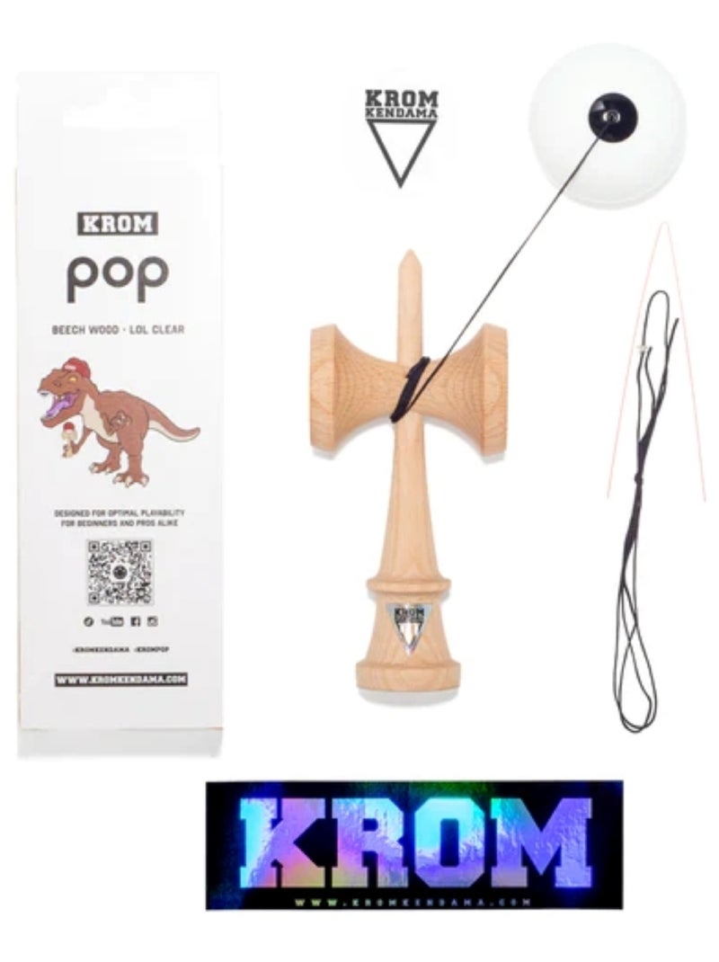 Krom Kendama Pop Lol Blanc Blanc - Kiabi