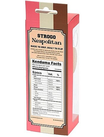 Krom Kendama Strogo Neapolitan Vanilla