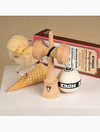 Krom Kendama Strogo Neapolitan Vanilla