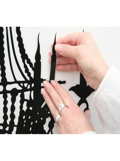 Kronleuchter, Sticker murale - 50x70 cm - Kiabi