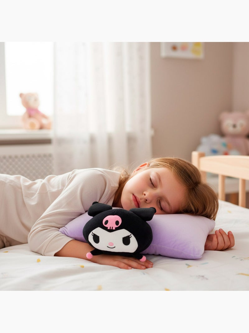Kuromi coussin 2 en 1, doux et velouté, en peluche Mauve lilas - Kiabi