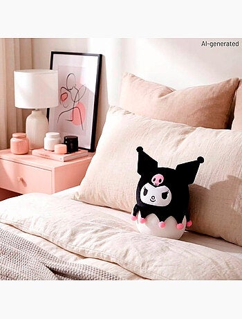 Kuromi coussin en peluche 22 cm + 3 ans