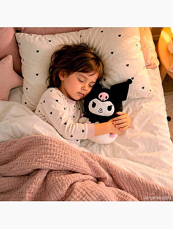 Kuromi coussin en peluche 22 cm + 3 ans