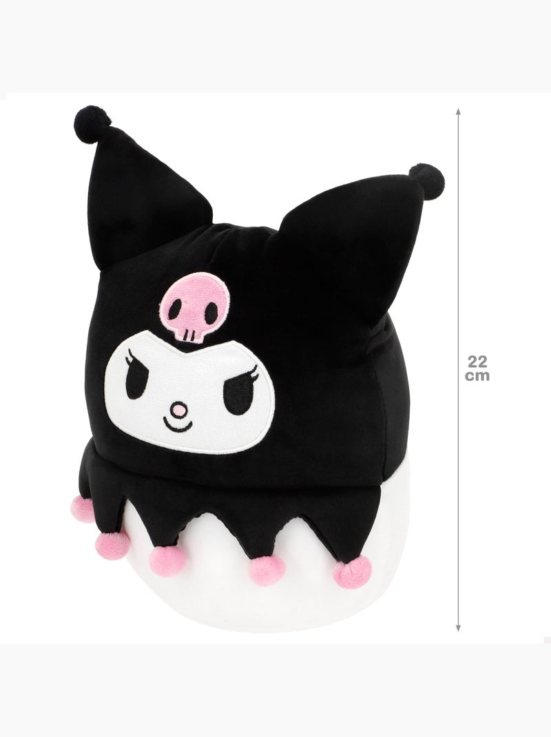 Kuromi coussin en peluche 22 cm + 3 ans Noir - Kiabi