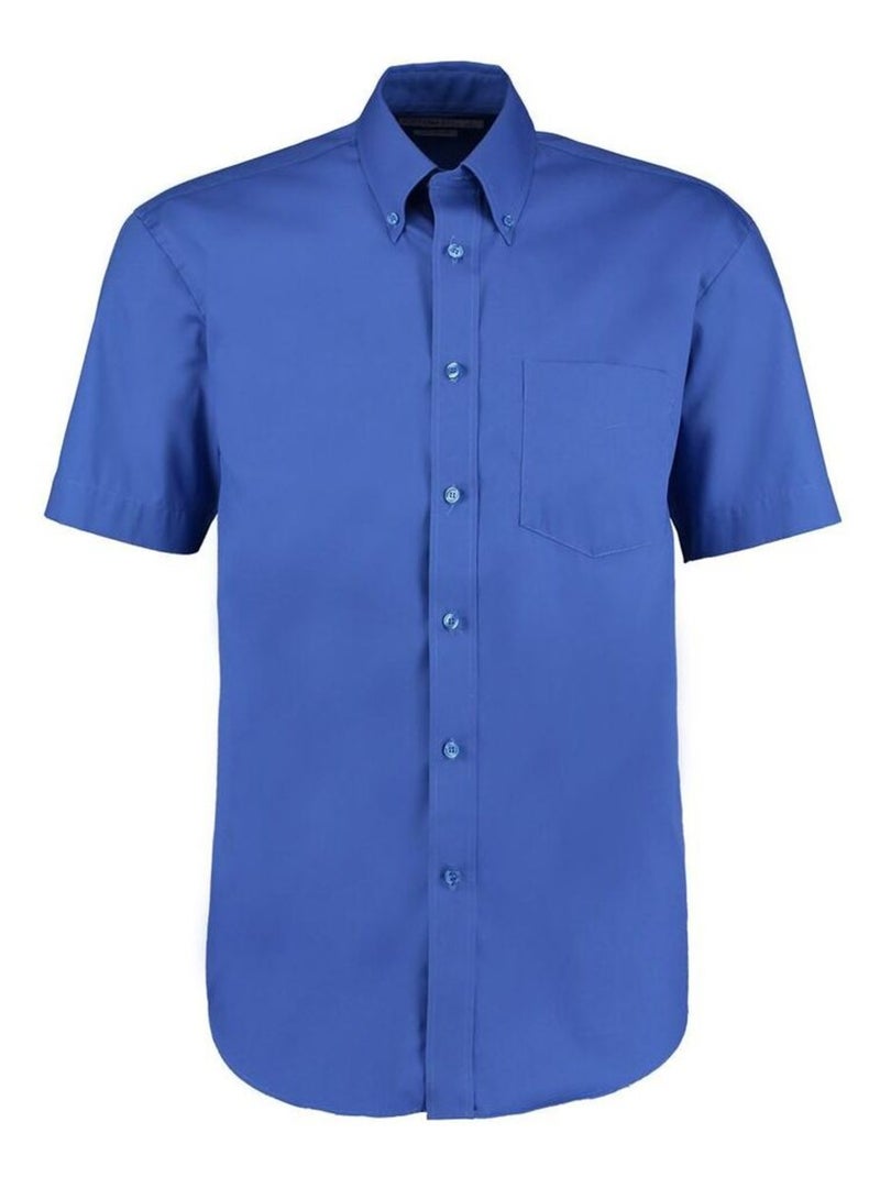 Kustom KÇa - Chemise à manches courtes Bleu roi - Kiabi