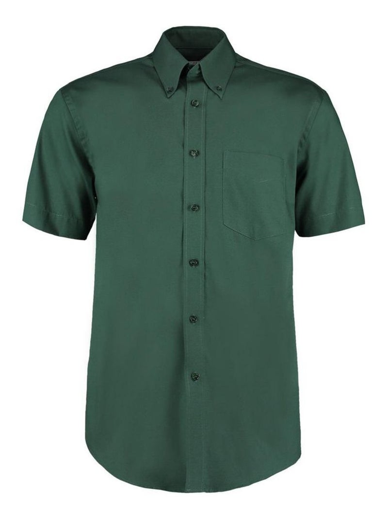 Kustom KÇa - Chemise à manches courtes Vert bouteille - Kiabi