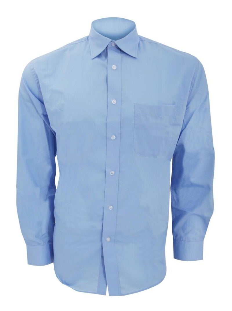 Kustom KÇa - Chemise à manches longues Bleu clair - Kiabi