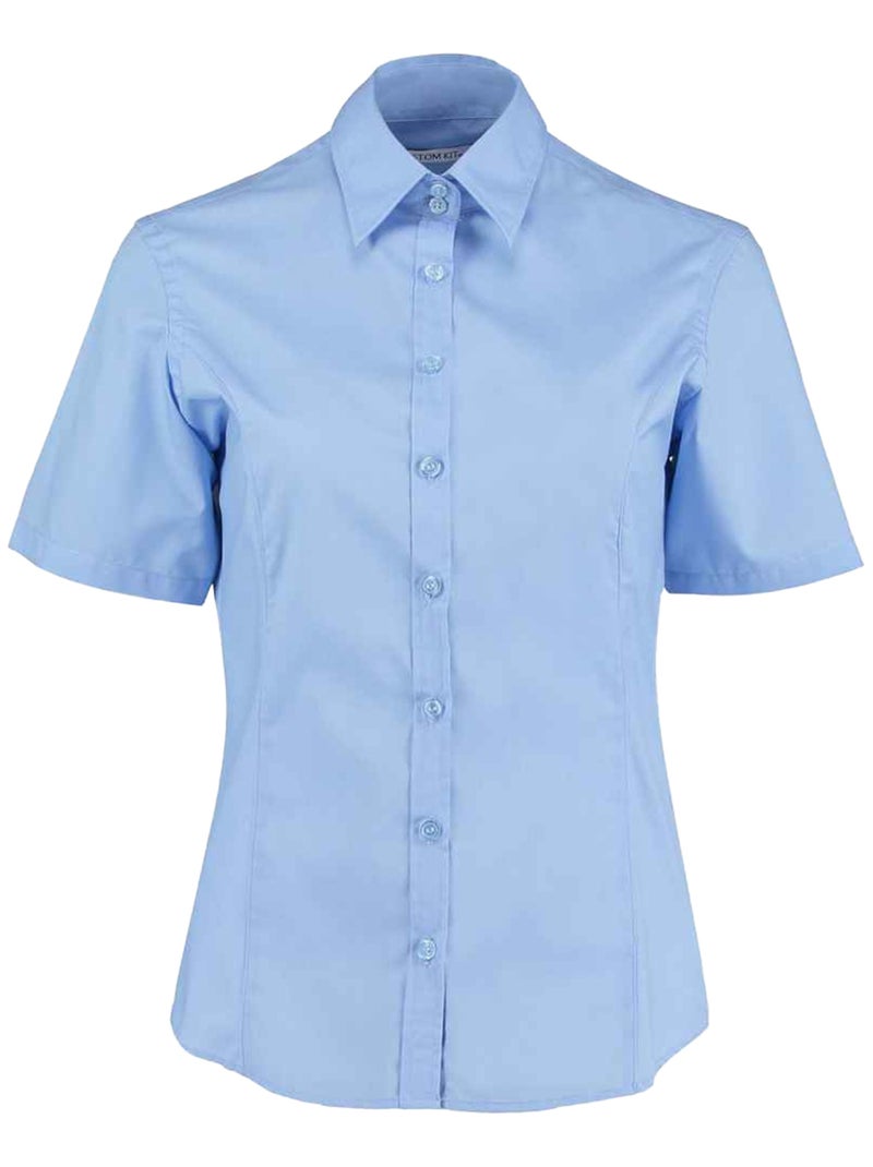 Kustom KÇa - Chemisier Bleu clair - Kiabi
