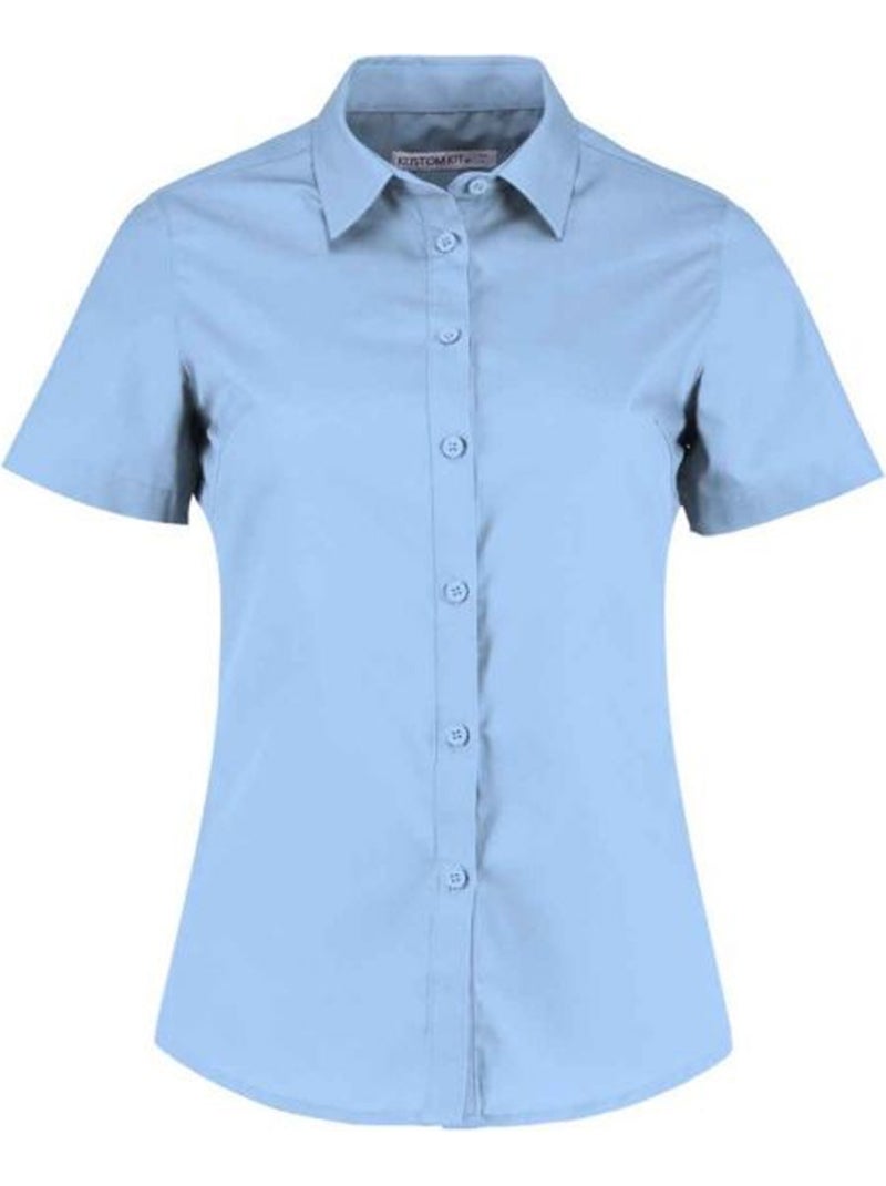 Kustom KÇa - Chemisier Bleu clair - Kiabi