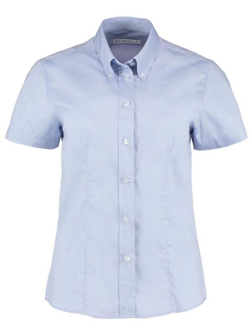 Kustom KÇa - Chemisier OXFORD Bleu clair - Kiabi
