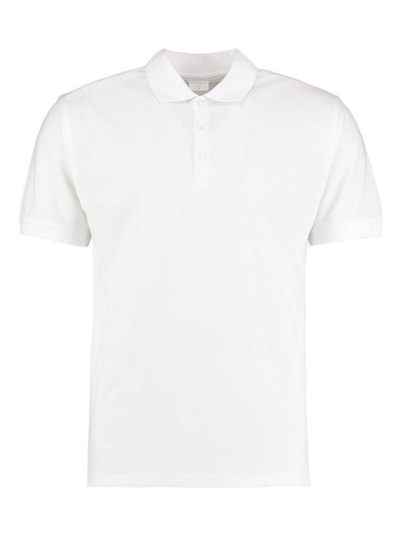 Kustom KÇa - Polo à manches courtes Blanc - Kiabi