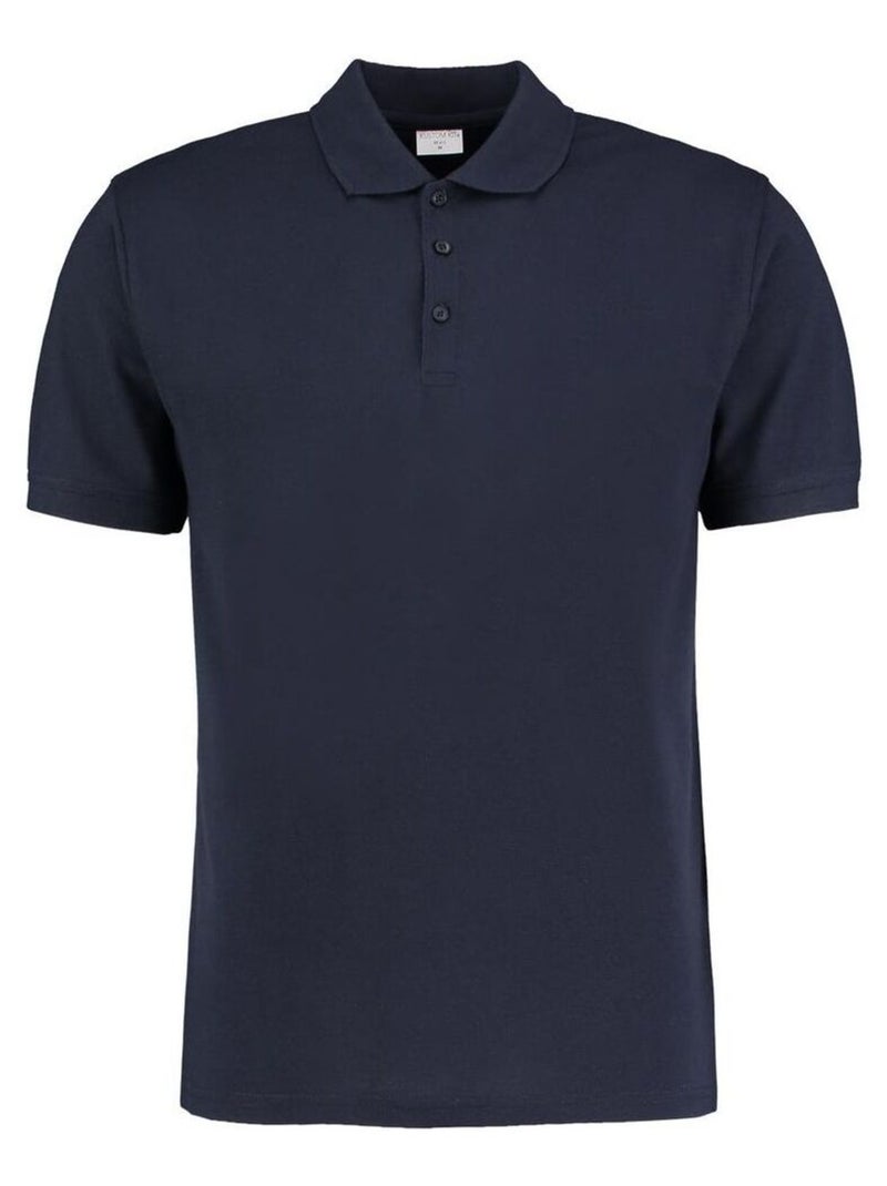 Kustom KÇa - Polo à manches courtes Bleu marine - Kiabi