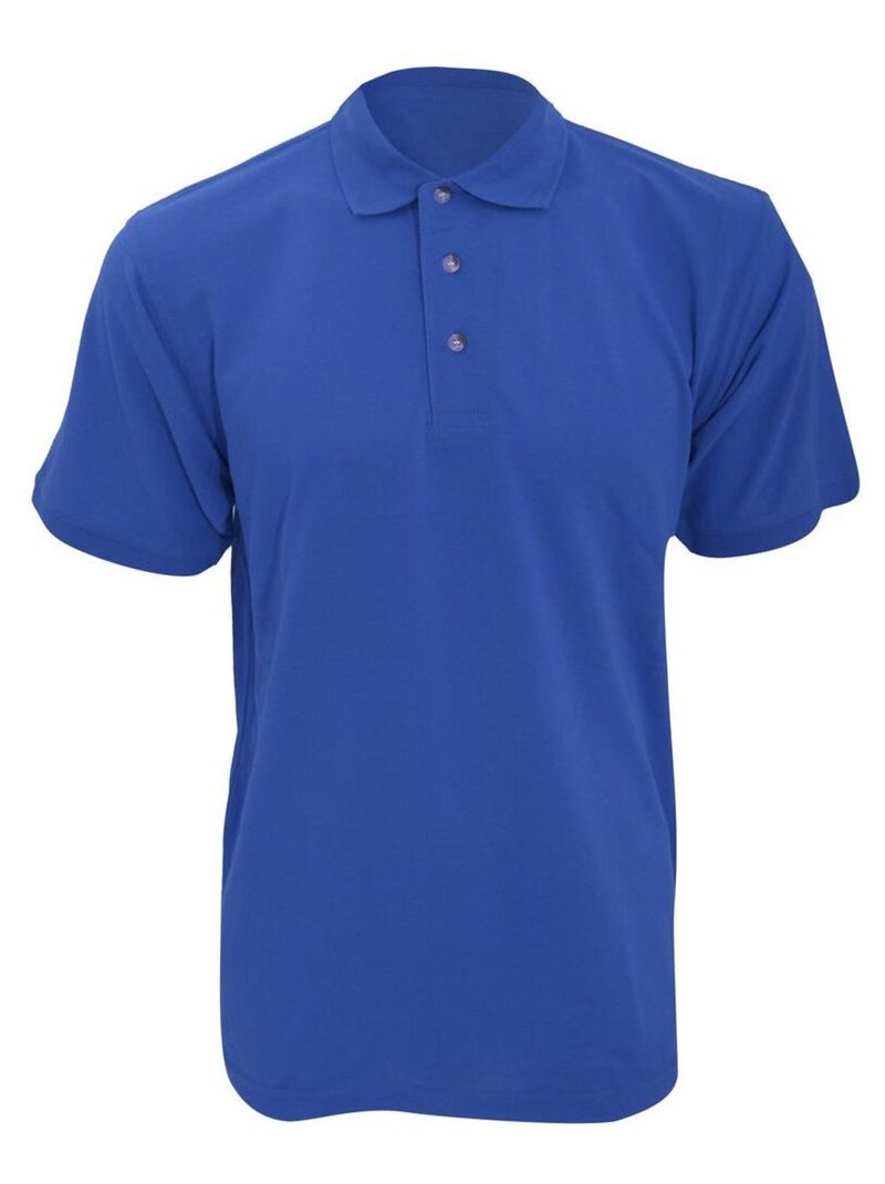 Kustom KÇa - Polo à manches courtes Bleu roi - Kiabi