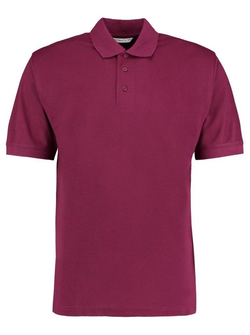 Kustom KÇa - Polo à manches courtes Bordeaux - Kiabi