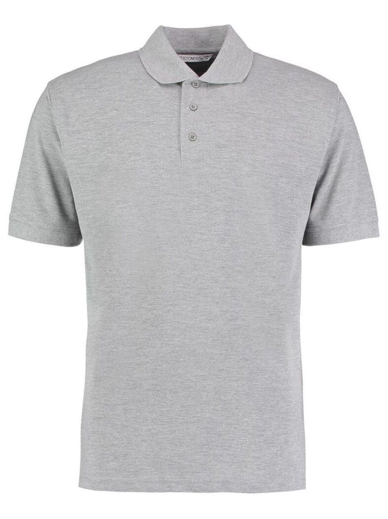 Kustom KÇa - Polo à manches courtes Gris - Kiabi