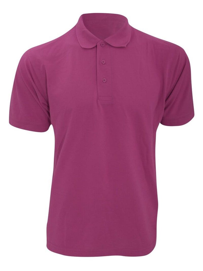 Kustom KÇa - Polo à manches courtes Magenta - Kiabi