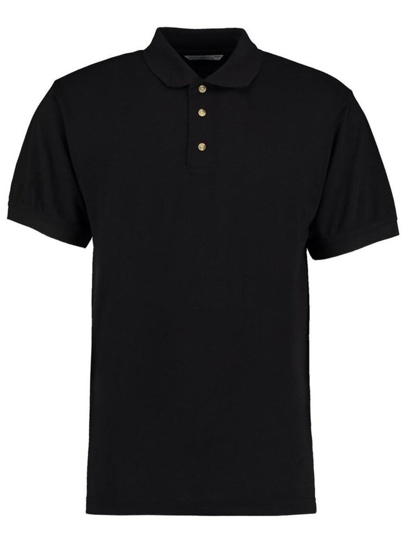 Kustom KÇa - Polo à manches courtes Noir - Kiabi