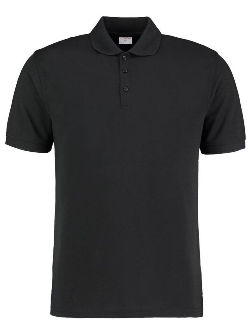 Kustom KÇa - Polo à manches courtes Noir - Kiabi