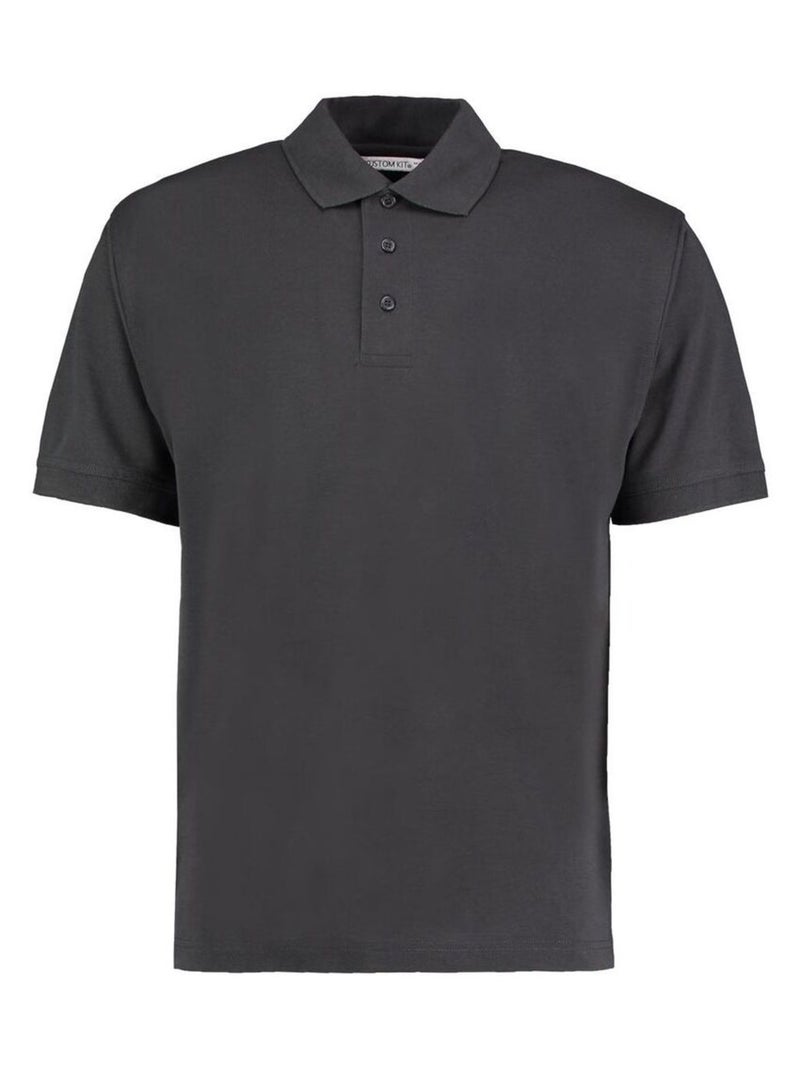 Kustom KÇa - Polo à manches courtes Noir Gris - Kiabi