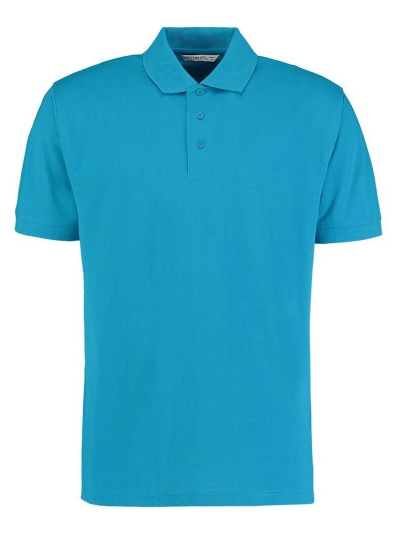 Kustom KÇa - Polo Bleu turquoise - Kiabi