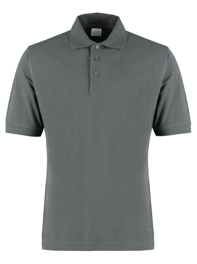 Kustom KÇa - Polo KLASSIC Gris foncé - Kiabi