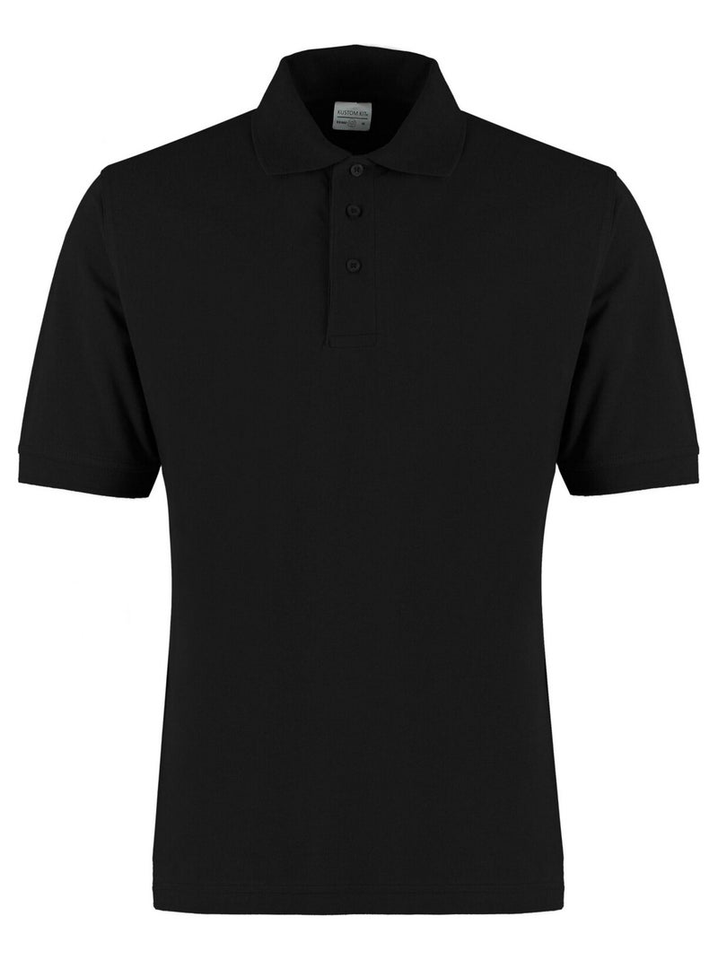 Kustom KÇa - Polo KLASSIC Noir - Kiabi