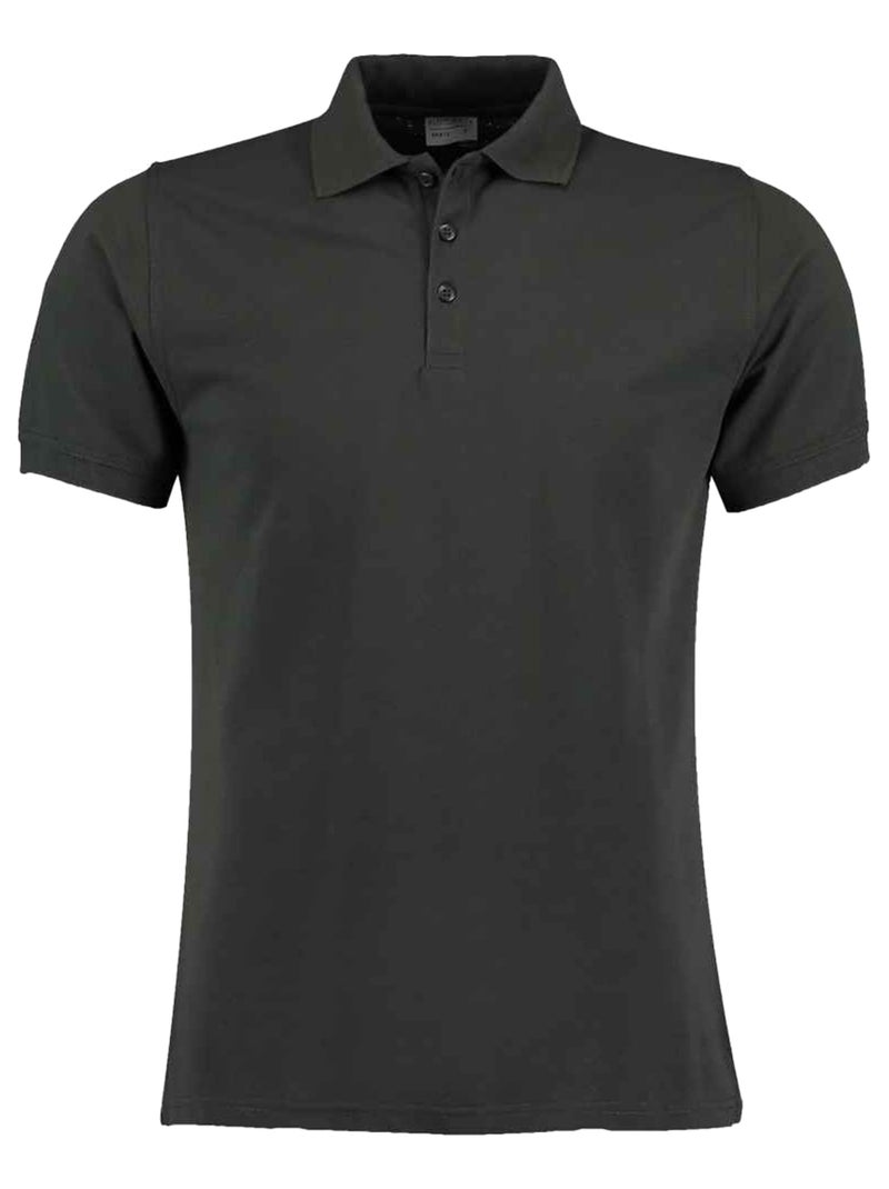 Kustom KÇa - Polo KLASSIC Noir Gris - Kiabi