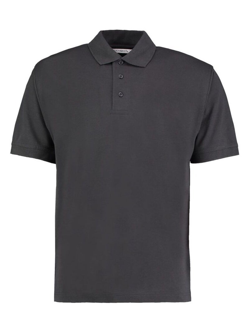 Kustom KÇa - Polo Noir Gris - Kiabi