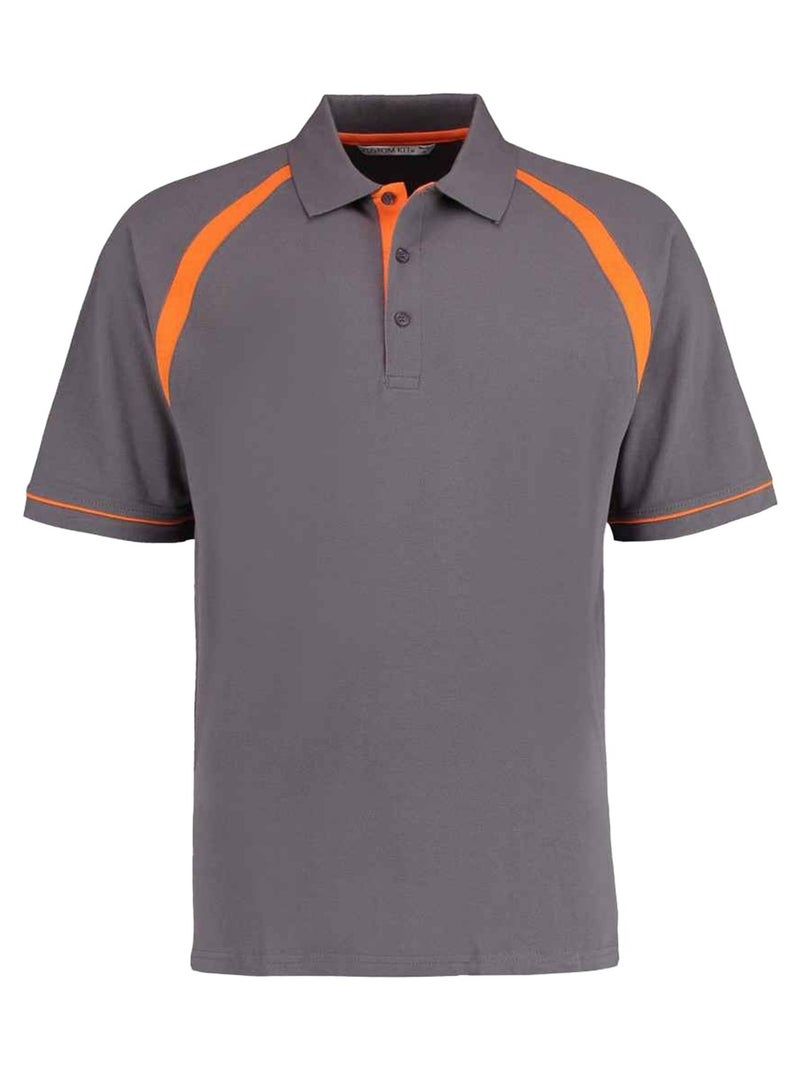 Kustom KÇa - Polo OAK HILL Gris Rouge - Kiabi