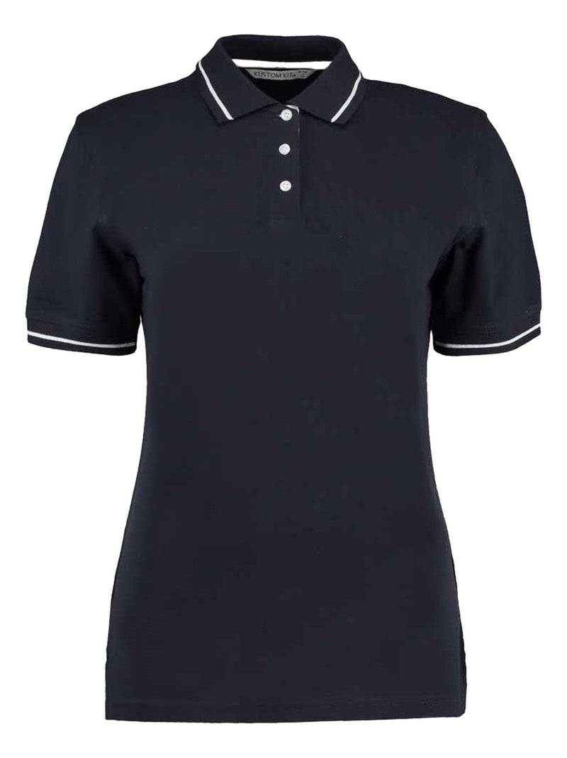 Kustom KÇa - Polo ST MELLION Bleu Bleu marine Blanc - Kiabi