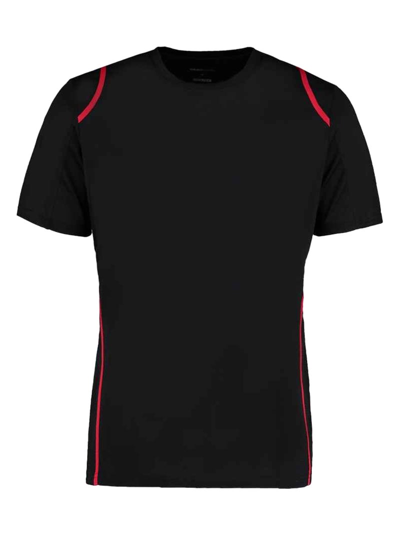 Kustom KÇa - T-shirt Noir Rouge - Kiabi