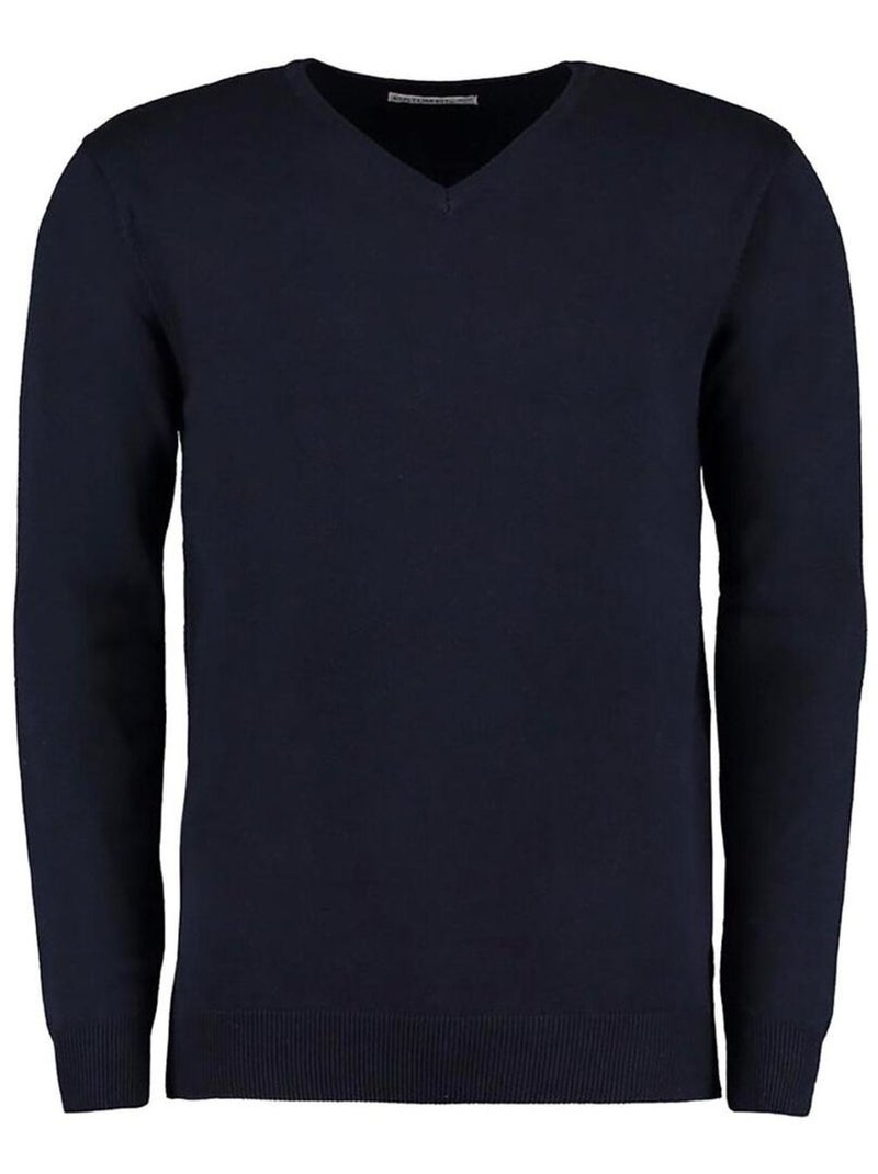 Kustom KÇa Arundel - Pull à col en V Bleu marine - Kiabi