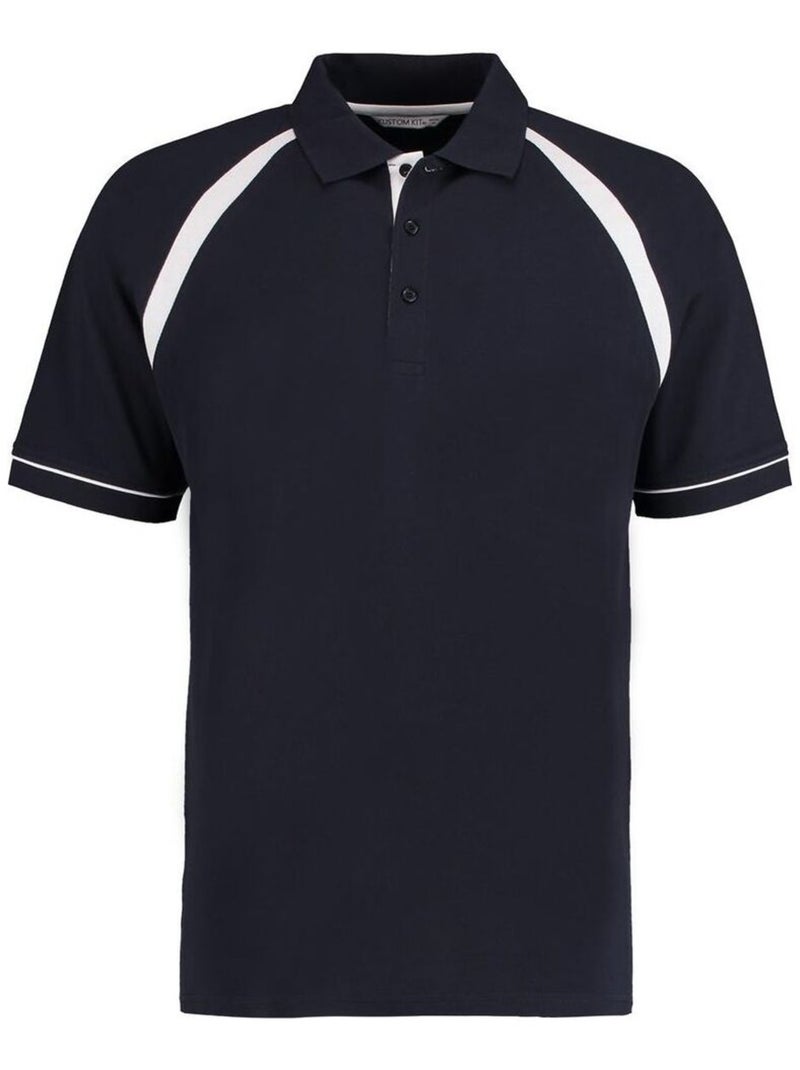 Kustom KÇa Oak Hill - Polo à manches courtes Bleu Blanc - Kiabi