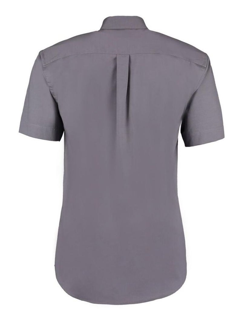 Kustom Kit - Chemise à manches courtes Gris foncé - Kiabi
